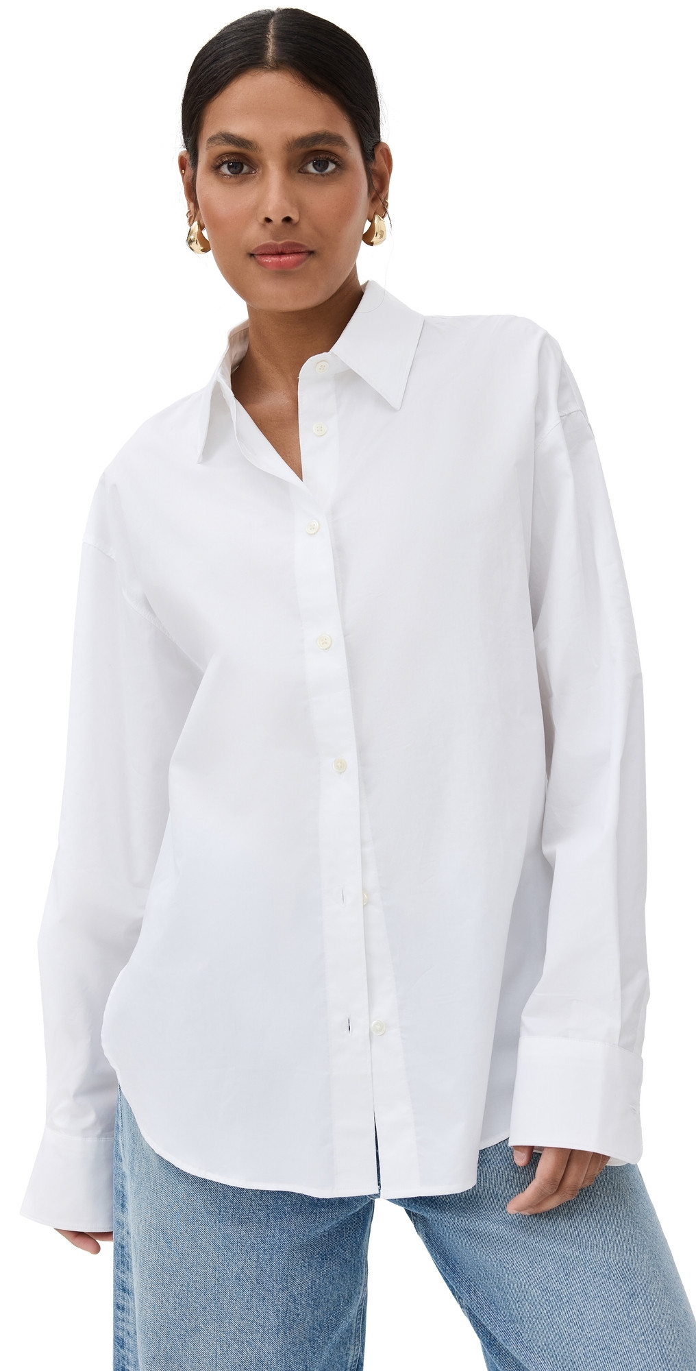 Sold Out NYC The Everything Shirt White S | Shopbop