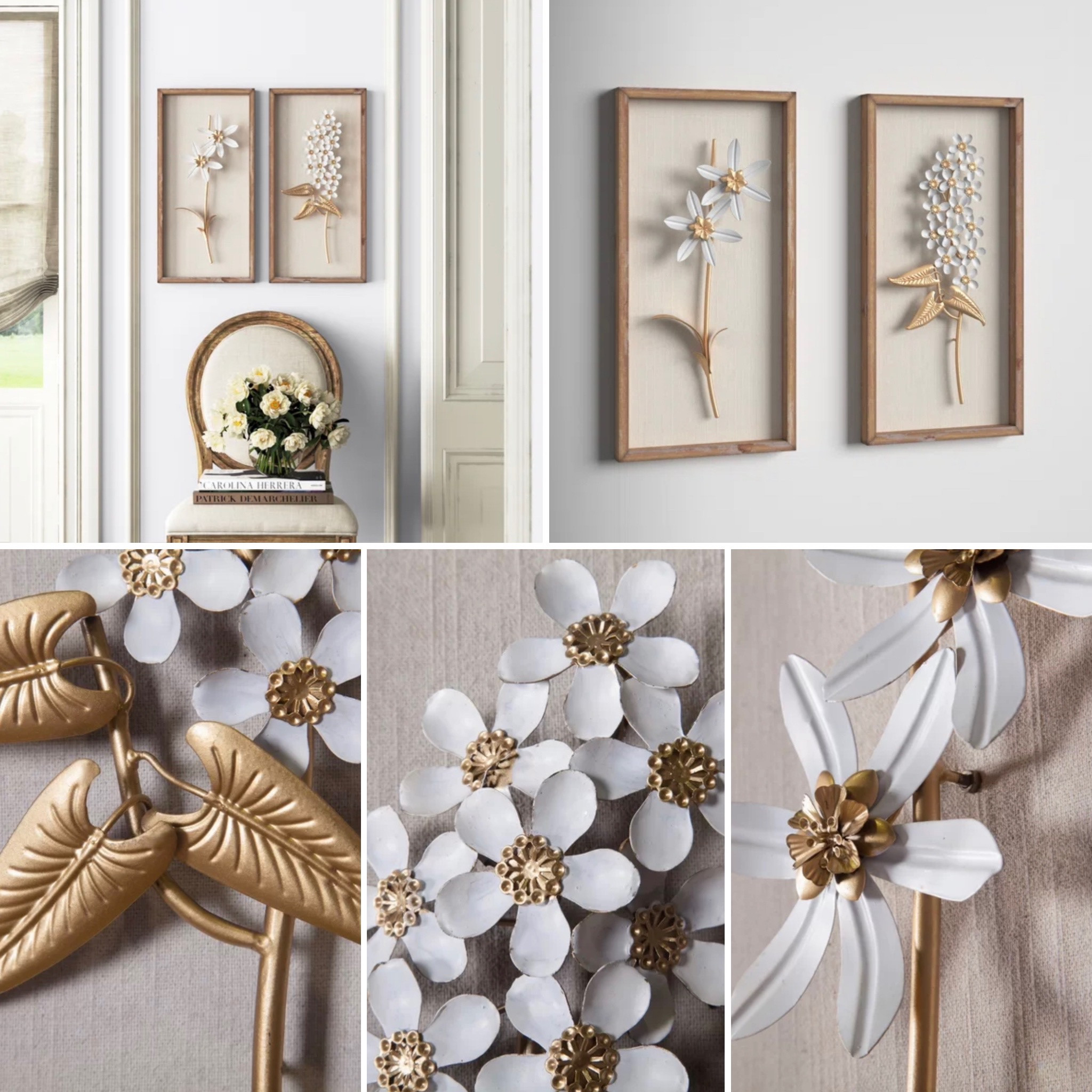 Flower Wall Decor 

#LTKhome