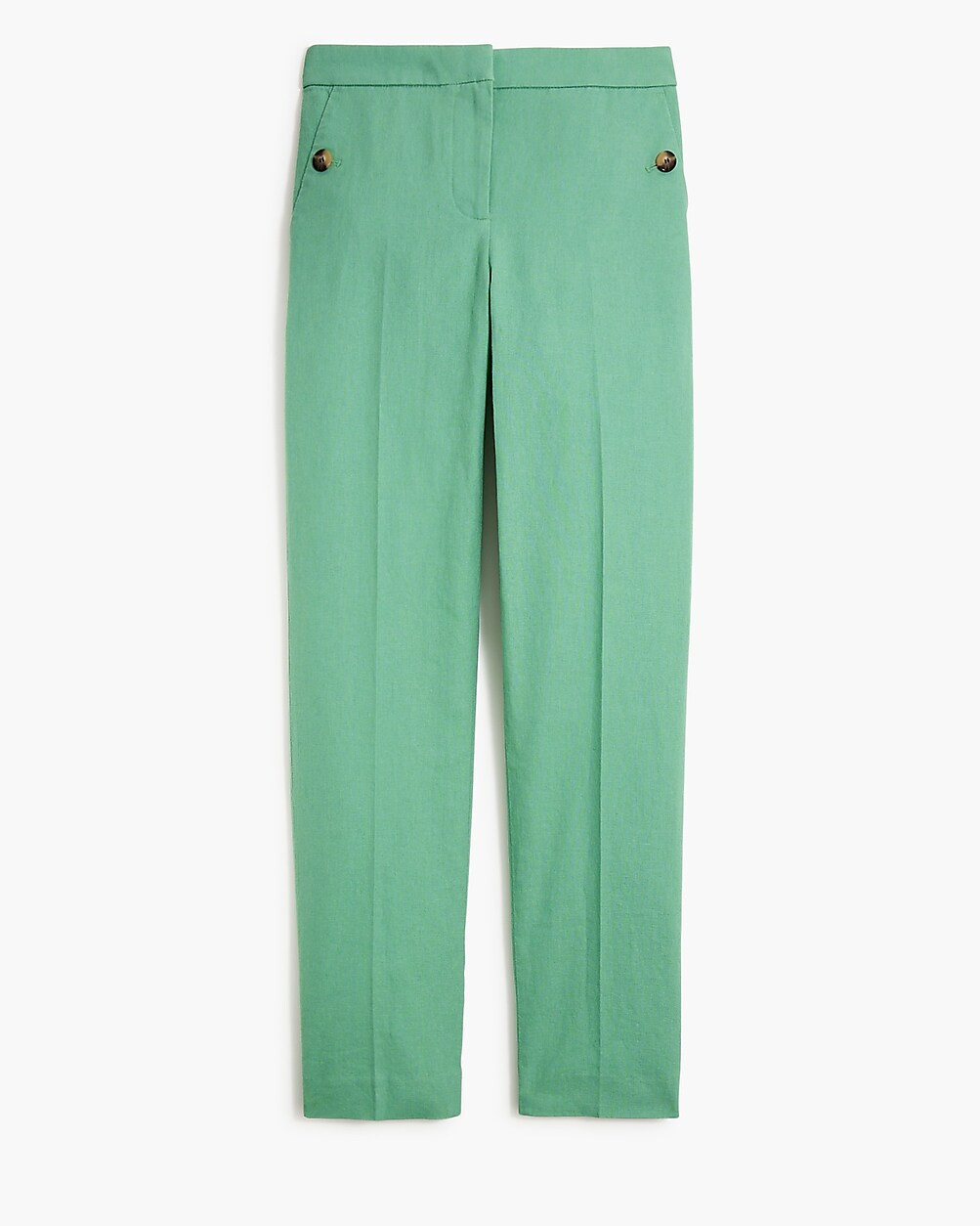 Linen-cotton blend elastic-back sailor pant | J.Crew Factory