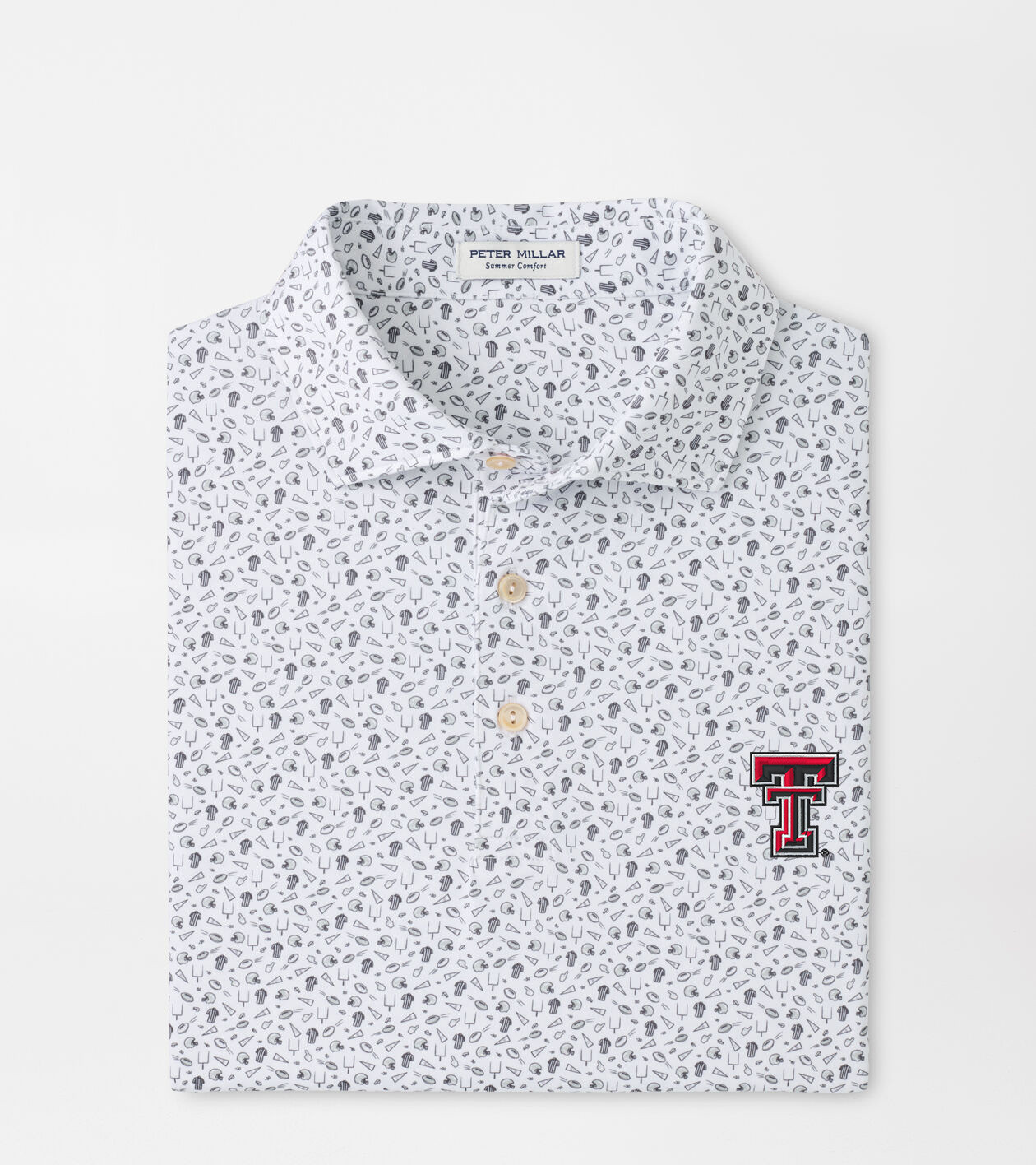 Texas Tech Kick Off Performance Jersey Polo | Peter Millar
