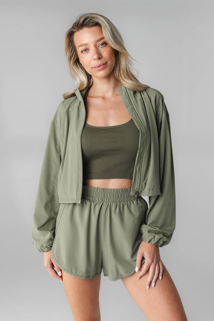 Vitality Breeze Windbreaker - Matcha | Vitality