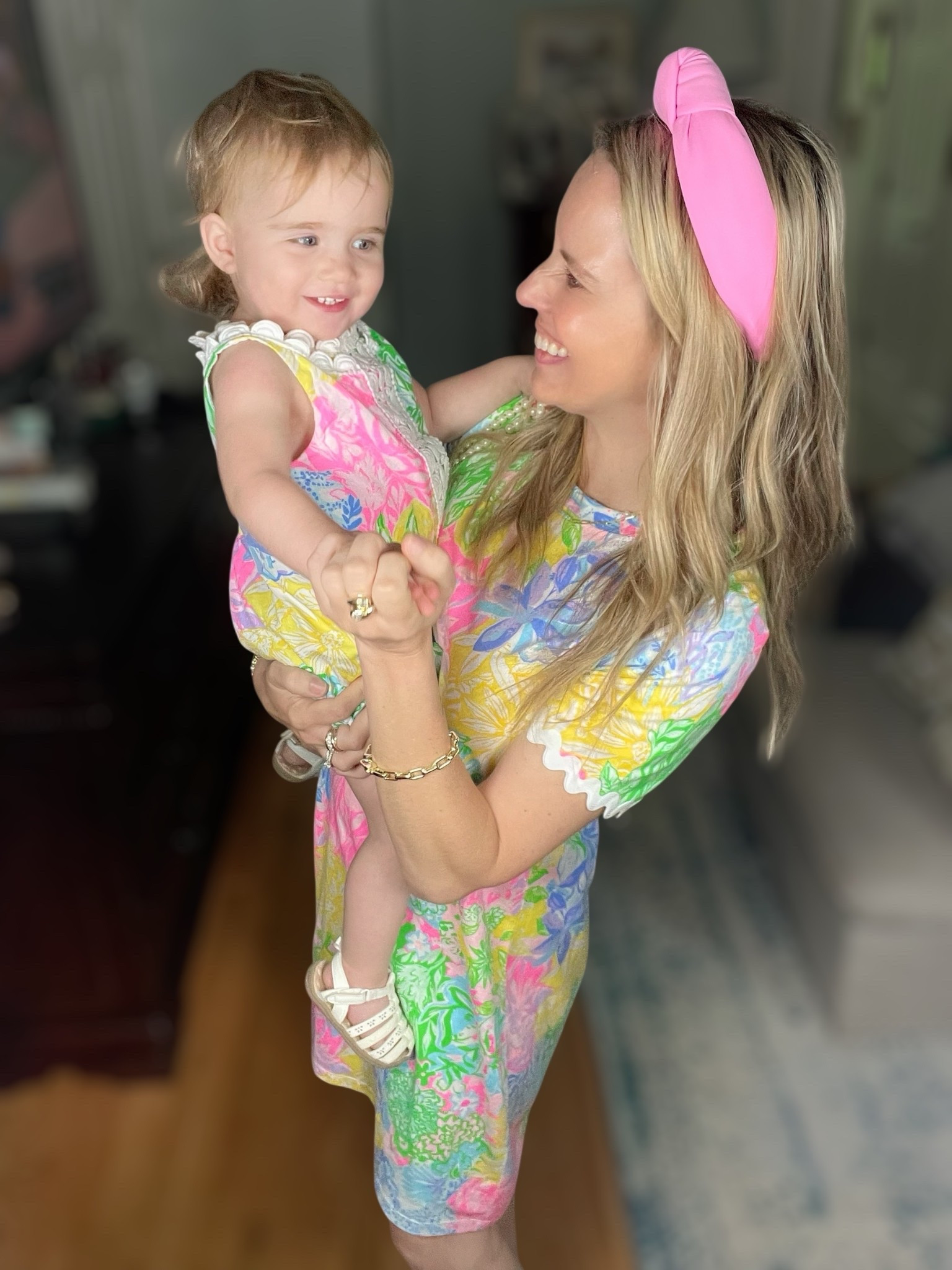 ✨Use code PREPPYREBEL for 10% off Melinda Maria jewelry!✨

💕Matching moment in Lilly! I’m wearing the Lilly Pulitzer Cody Dress in size XS, and my little one is twinning in the infant shift dress—how adorable is the bright print combo? The scalloped trim and soft stretch make it comfy and cute for both of us. Paired it with white sandals and a pink knotted headband for a fun pop of color! These pieces are perfect for mommy-and-me photos, parties, or a playful day out. 🌸🎀👩‍👧

🛍️ Linked everything including accessories & similar styles!
#LillyPulitzer #MommyAndMe #MelindaMaria #PREPPYREBEL #LTKbaby #LTKfamily #LTKstyletip #preppystyle 💕✨👗🍼🌿

#LTKBaby #LTKFindsUnder50 #LTKKids

#LTKFamily #LTKBaby #LTKKids