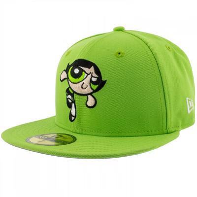 Adult The Powerpuff Buttercup New Era 59Fifty Fitted Hat - 7 7/8 Fitted | Target