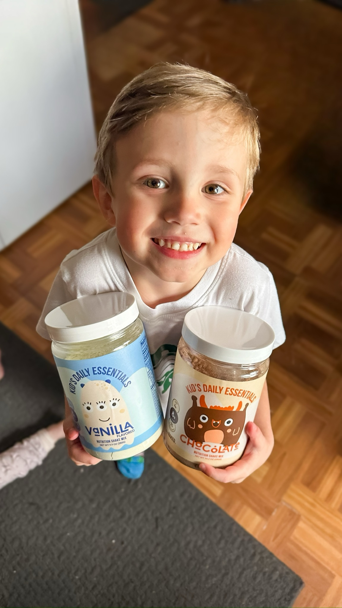 Naked Nutrition is my go to for shakes for my kids. They think I’m cool and giving them chocolate milk, but really I’m winning 🤣. They get a yummy nutritional shake that is packed with 25 key vitamins and minerals. We love their vitamins too! They are non GMO, vegan, soy, gluten, and gelatin free. Def mom must haves. 
.
Do your kids like shakes?

#LTKActive #LTKFamily #LTKKids