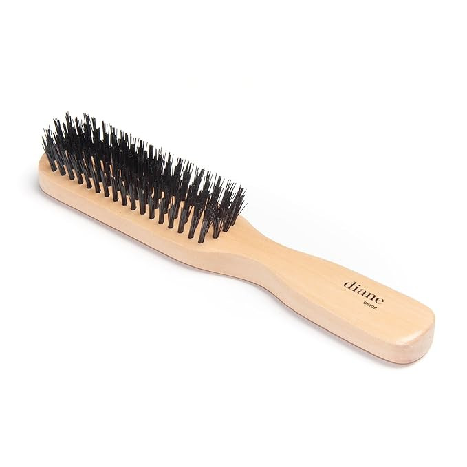 Diane 100% Nylon Bristle Styling Brush for Men and Barbers – Hard Bristles for Thick to Coarse ... | Amazon (US)