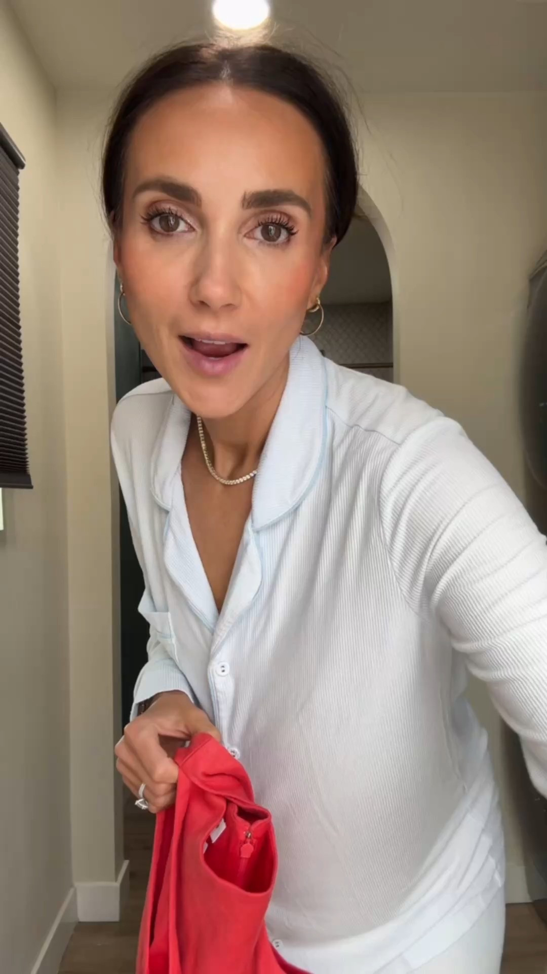 Rooftop bar dinner - which option do you like? Option 1 or 2? Btw white pants are amazing and stretchy. They don’t wrinkle and there is a sitewide sale 

#LTKSaleAlert #LTKWatchNow #LTKFindsUnder100