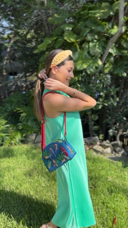 This purse will make you feel you’re on vacation every time you wear it 🌴 When I discovered @simitri.shop’s recent collection, I fell in love with their whimsical handcrafted bags and clutches. The embroidered details are stunning, sprinkled with colorful sequins. These handbags elevate any outfit and I particularly love this one’s island vibes. 

This is their first collection featuring the half moon and bucket bag. One of my favorite aspects of this line is the blend of style and functionality. The interchangeable straps are great for styling this purse multiple ways.

I’ve linked some of my favorite styles from @simitri.shop here. You can use my discount code UNTAMED. 

#ownthebag