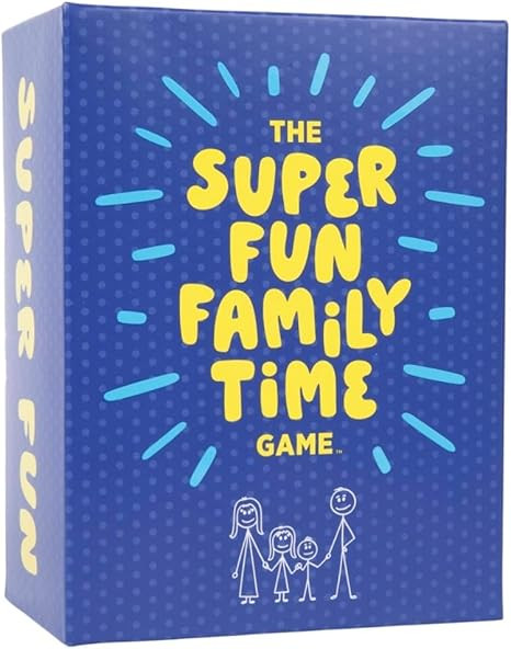 DSS Games The Super Fun Family Time Game [Family Card Game, Entertaining Conversation Starters & ... | Amazon (US)