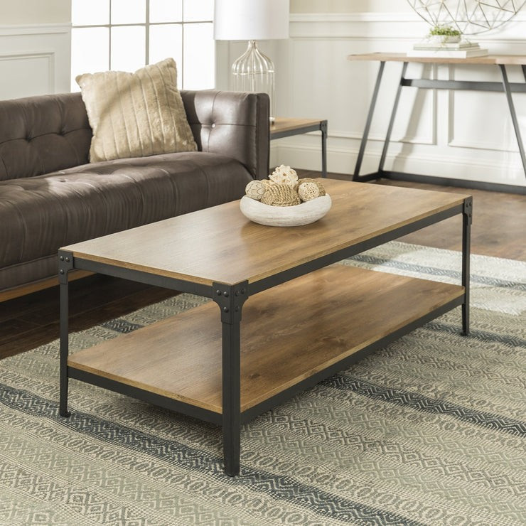 Urban Industrial 2 Tier Coffee Table | Pier 1