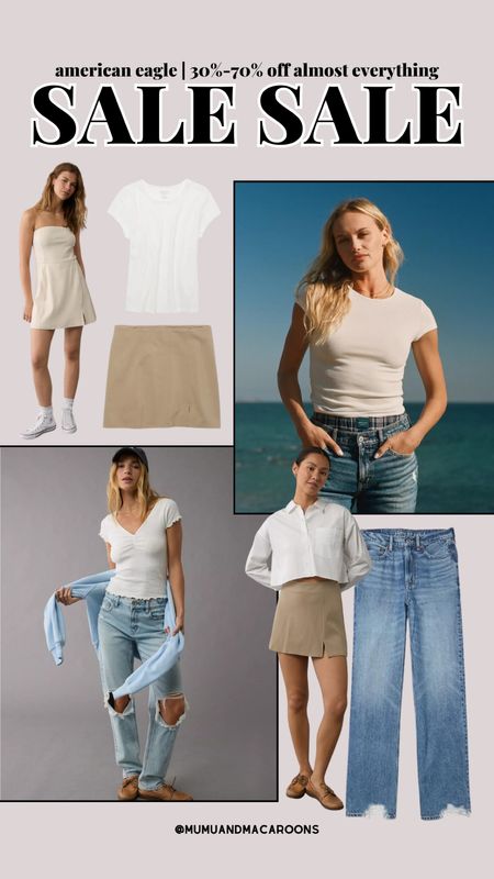 spring and summer pieces from american eagle outfitters that are under $100

#LTKSeasonal #LTKFindsUnder100 #LTKSaleAlert