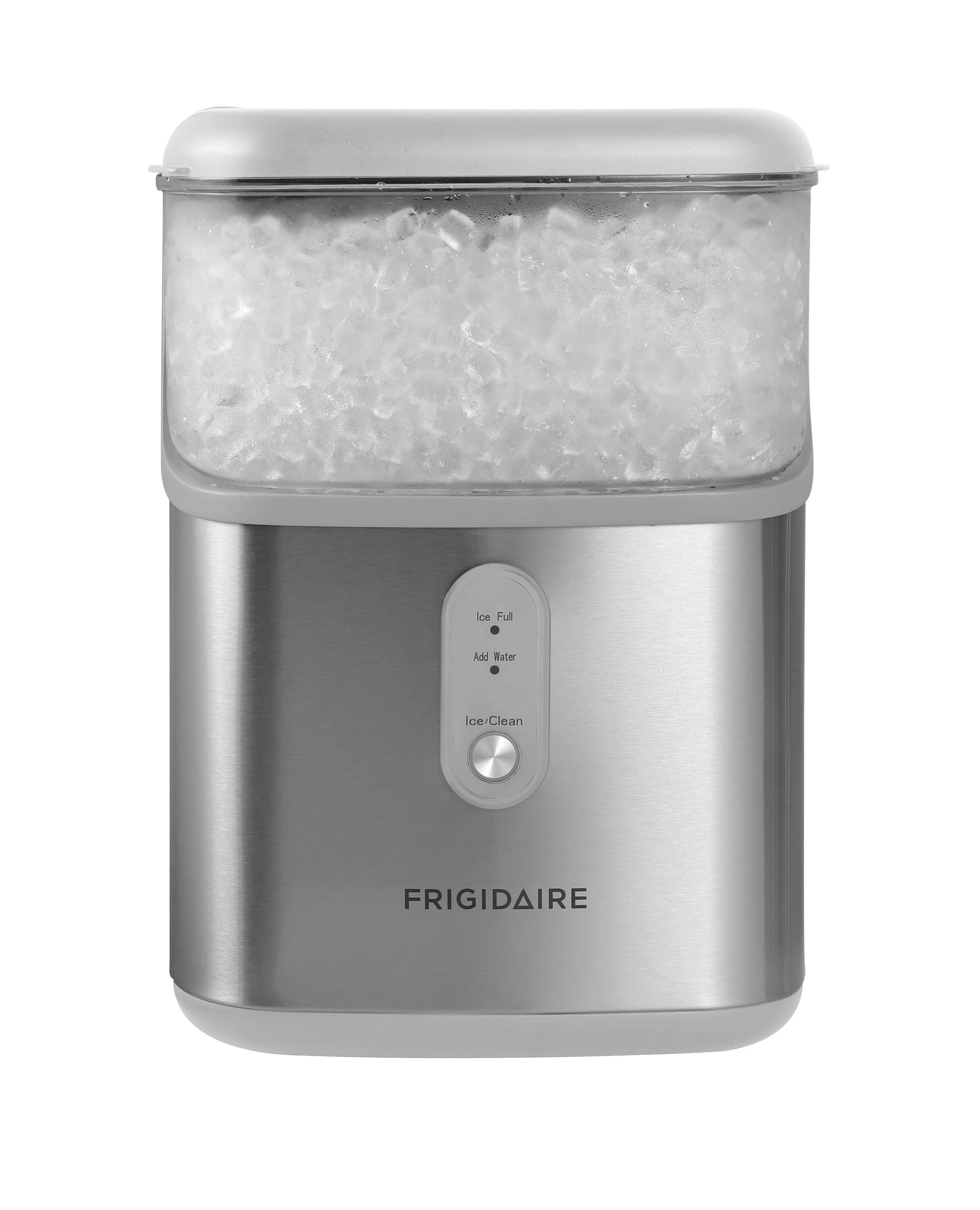Frigidaire 33-lb Ice Per day Portable/Countertop Nugget Ice Maker ( Stainless Steel ) | EFIC228-SS | Lowe's
