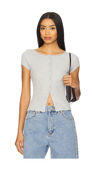 Most Wanted Cardi in Heather Grey | Revolve Clothing (Global)