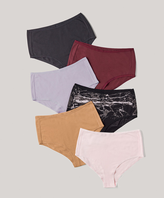 high rise hipster 6-pack | Pact Apparel