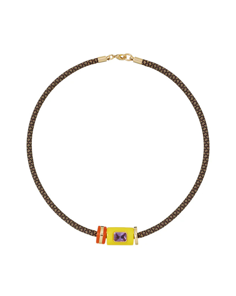 The Cylinder Cord Necklace | Roxanne Assoulin