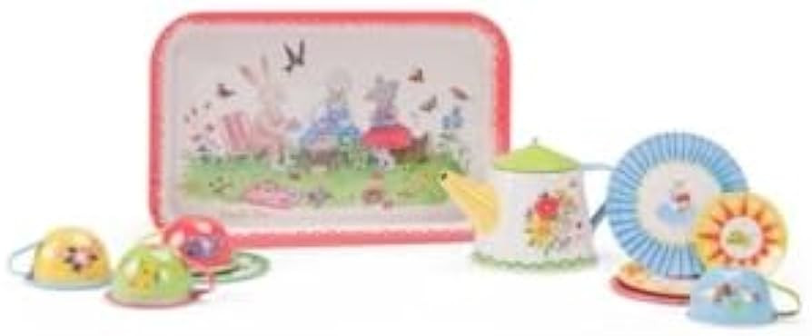 Metal Tea Set Dnette Valise by Moulin Roty | Amazon (US)