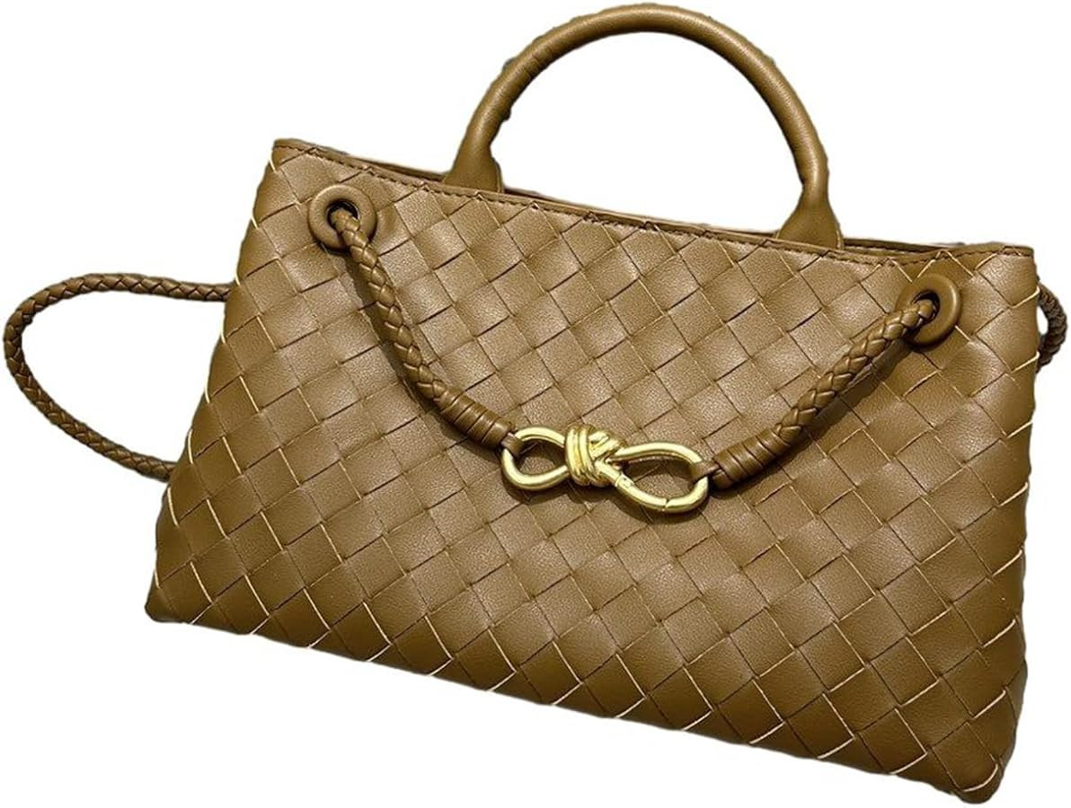 Genuine Leather Crossbody Satchel Purse for Women Top Handle Handbag Shoulder Bag Designer Cute B... | Amazon (US)