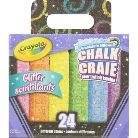 Crayola® Glitter Chalk, 24 Count | Walmart (US)