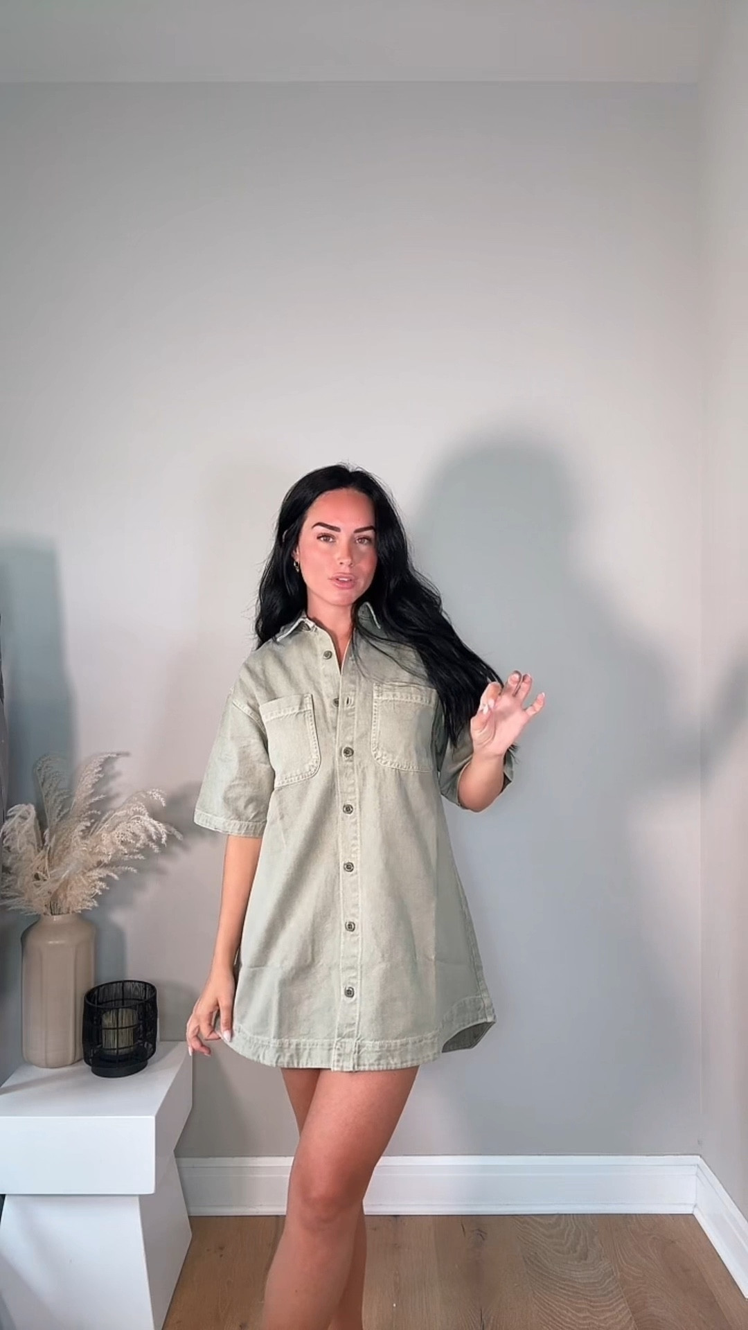 Love a good denim dress for summer 🤍
Perfect for a country concert or a cute little get together!

My sizing 5’7, 145lbs, 32dd
I’m wearing a size 4 

#LTKFindsUnder100 #LTKSummerEdit #LTKStyleTip