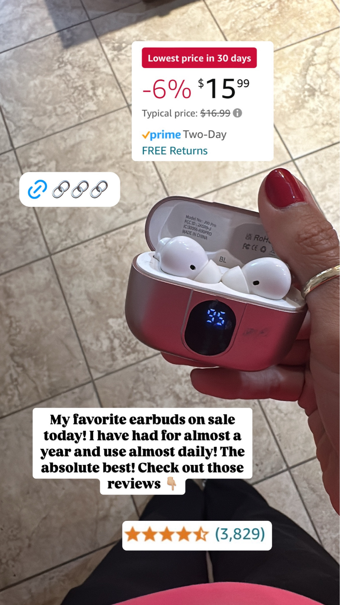 My favorite earbuds on sale today! Would make a great gift!

#LTKGiftGuide #LTKStyleTip #LTKSeasonal