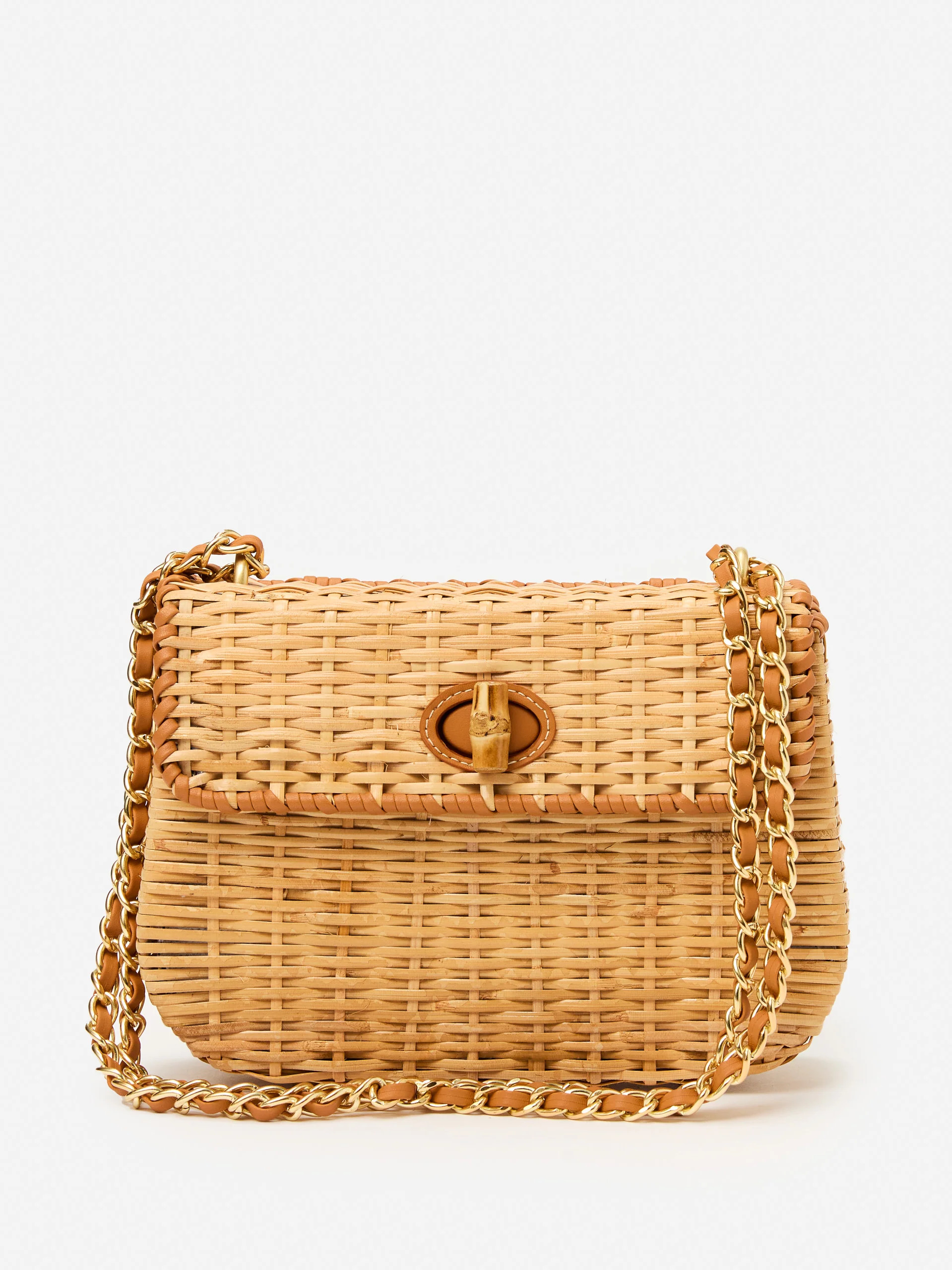Waverly Wicker Handbag | J.McLaughlin