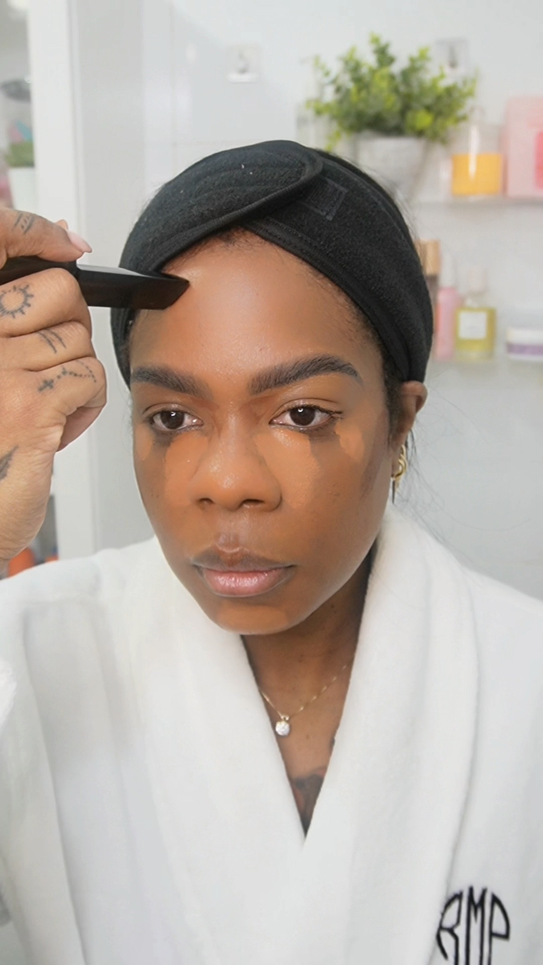 Trying out new makeup products 

#LTKbeauty #LTKfindsunder100 #LTKover40