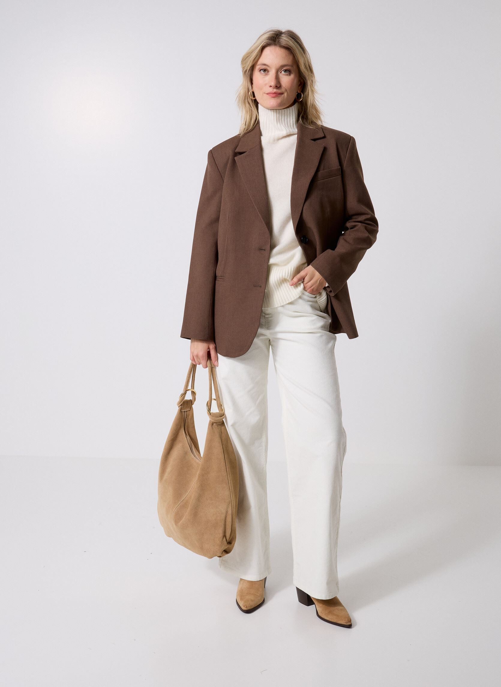 Blazer Dwen dames bruin | Sarenza FR
