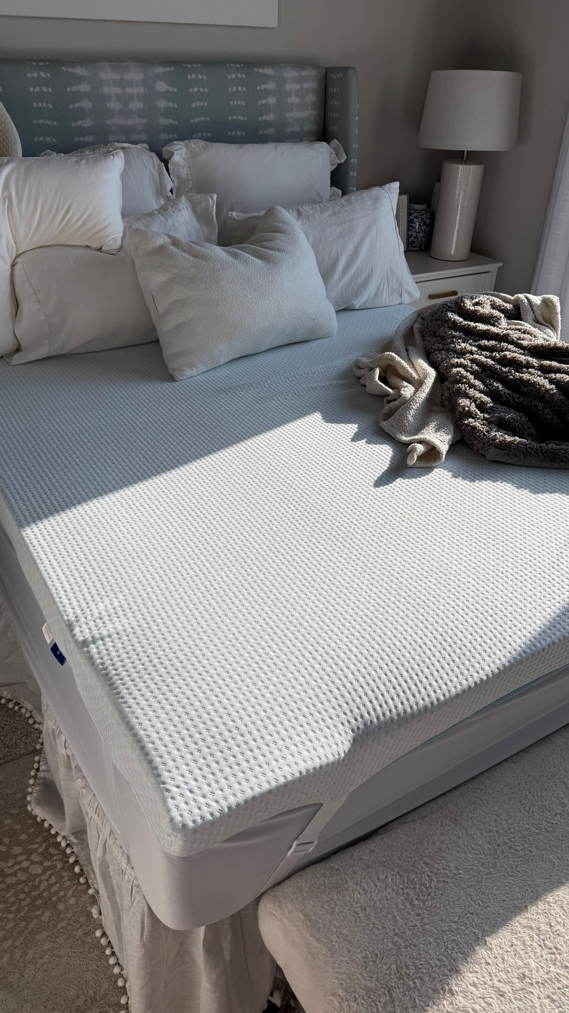 New mattress and topper linked

#LTKSeasonal