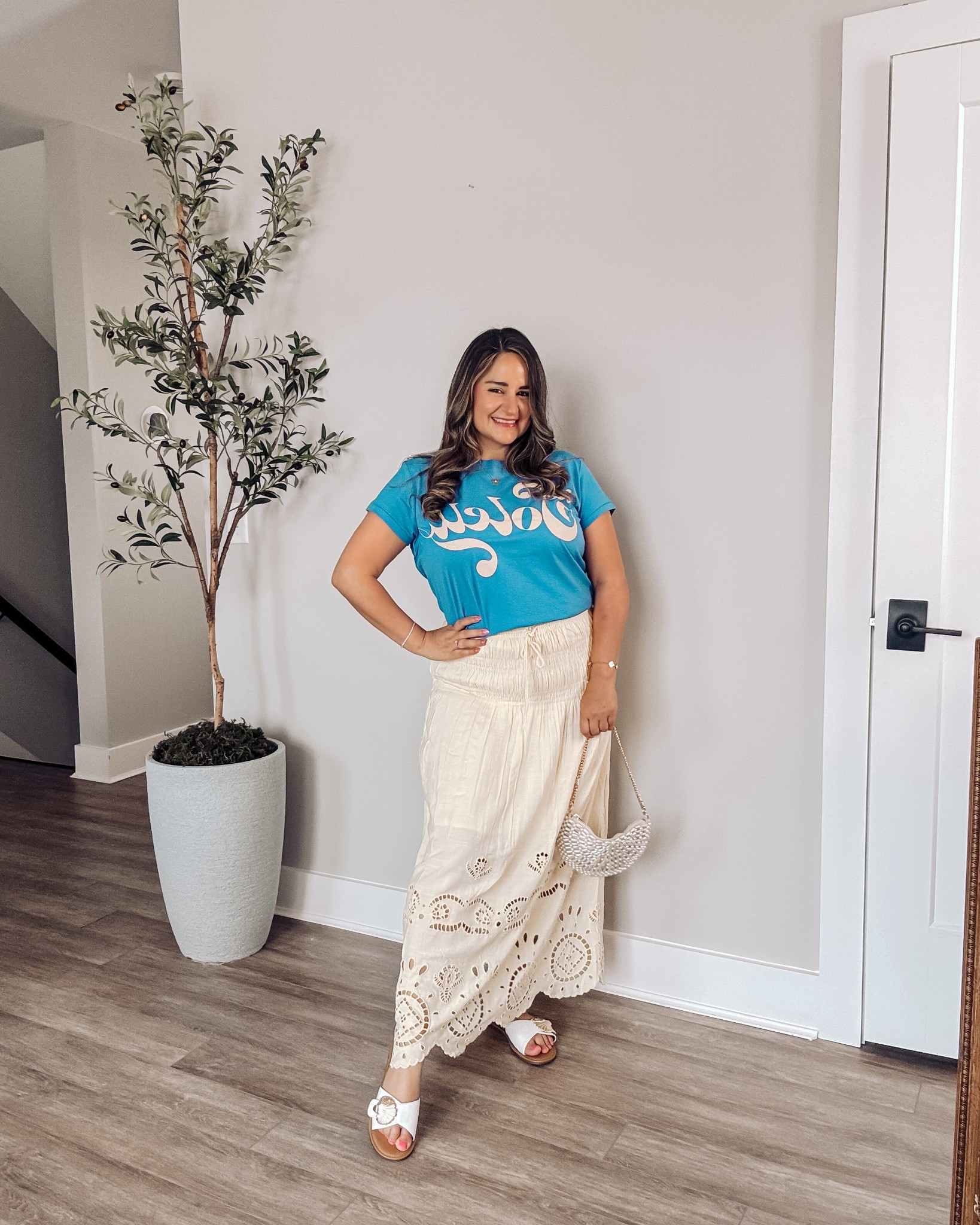 Your summer wardrobe is ready! I’m wearing a size large in this graphic T-shirt (which is on clearance!) and a size large in this butter yellow maxi skirt! 

These would be adorable as vacation outfits!

Resort wear, maxi dress, two piece set, linen set. Cute shorts, stretchy shorts, maxi skirt, graphic T-shirt, midsize, petite, summer style, summer outfits, target style, target outfits 

#LTKPlusSize #LTKMidsize #LTKPetite