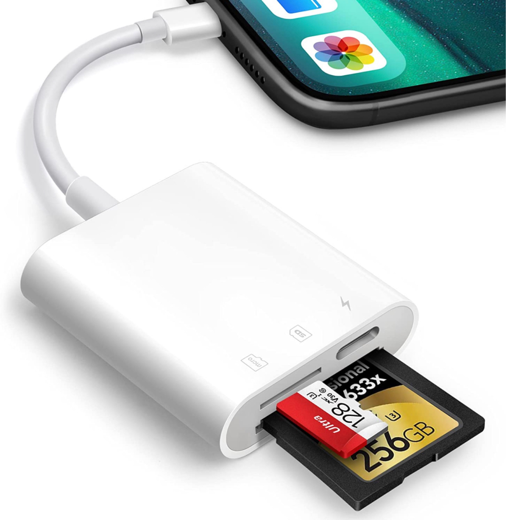 SD CARD READER FOR IPHONE AND IPAD USED TO TRANSFER PHOTOS AND VIDEOS

#LTKunder50 #LTKFind #LTKsalealert