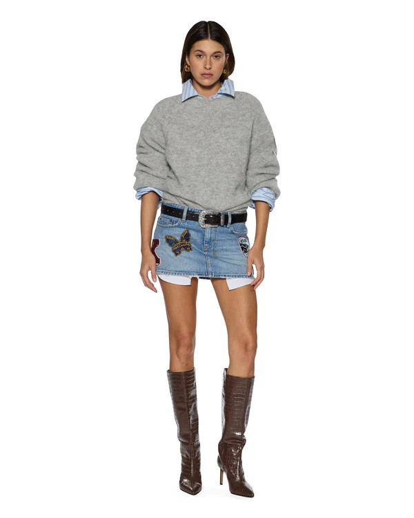Buy Cosy Knit Light Grey  | Ksubi ++ | Ksubi (AU)