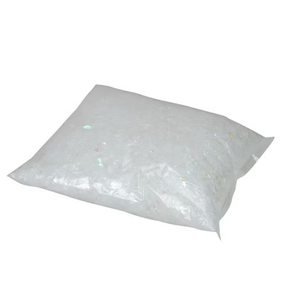 Northlight White Artificial Powder Snow Flakes Christmas Craft Decor 16 oz. | Target