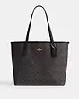 City Tote Bag In Signature Canvas | Coach Outlet US
