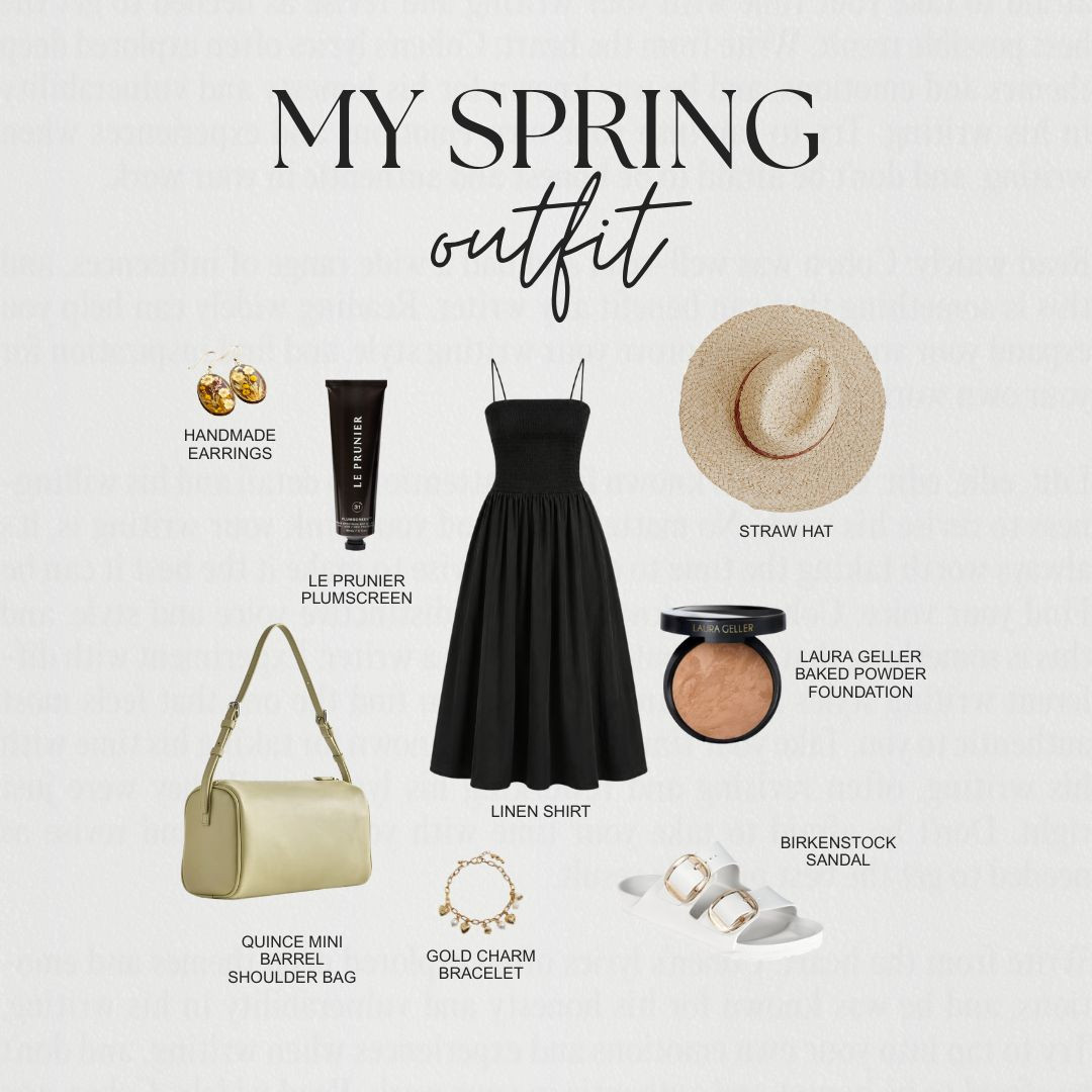 A classy black dress will always be a spring staple ✨
Simple, elegant, and easy to style for brunch dates, errands, or casual days out 🌸 

 #LTKgrwm #LTKootd #LTKSeasonal