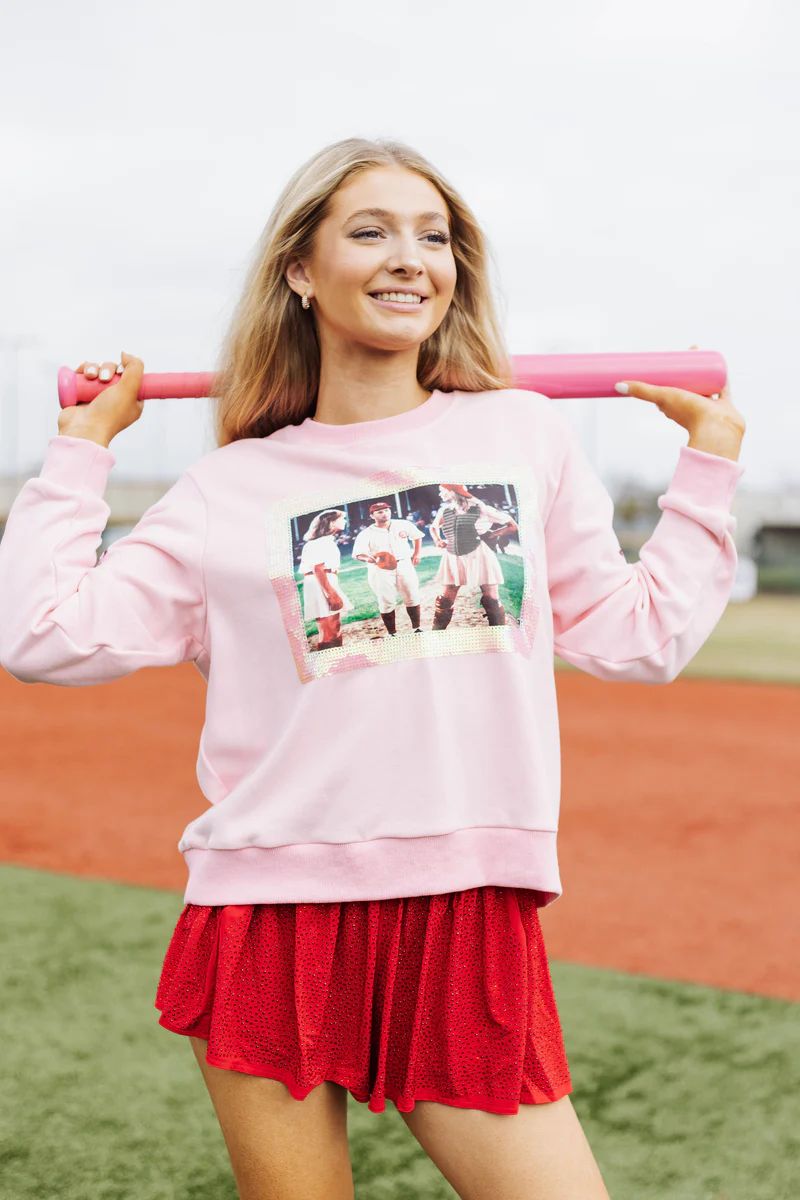 This League Frame Sweatshirt | Queen of Sparkles