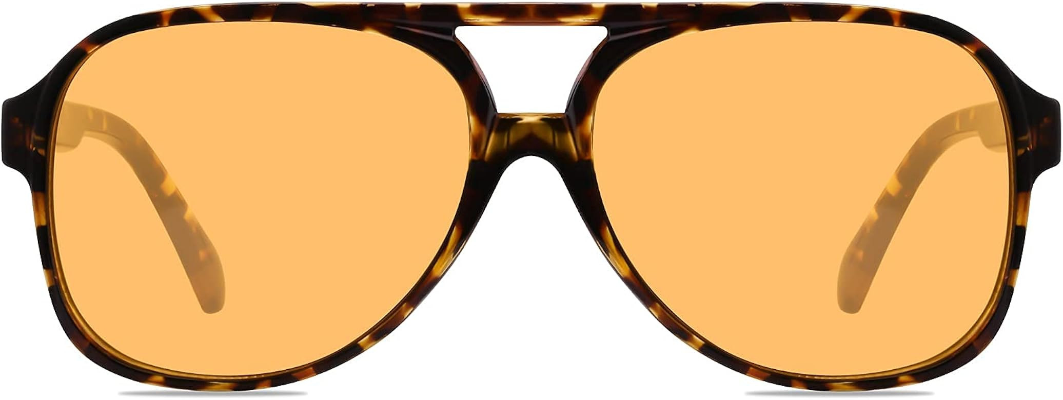 YDAOWKN Classic Vintage Aviator Sunglasses for Women Men Large Frame Retro 70s Sunglasses | Amazon (US)