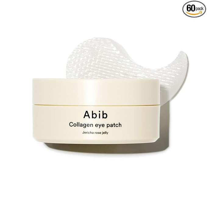 Abib Collagen Eye Patch Jericho Rose Jelly 60 Patches, Korean Under Eye Patches for Puffy Eyes an... | Amazon (US)