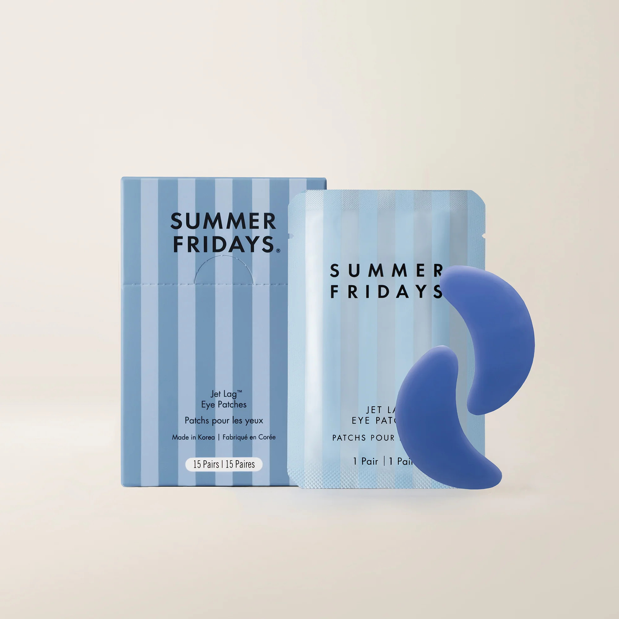 Jet Lag Eye Patches (15 pairs) | Summer Fridays (US)