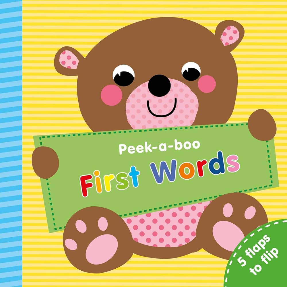First Words: 5 Flaps to Flip! (Peek-a-Boo) | Amazon (US)