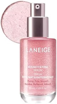 LANEIGE Bouncy & Firm Serum: Korean Slow Aging Collagen Serum with Peptides for Plumping, Firming... | Amazon (US)