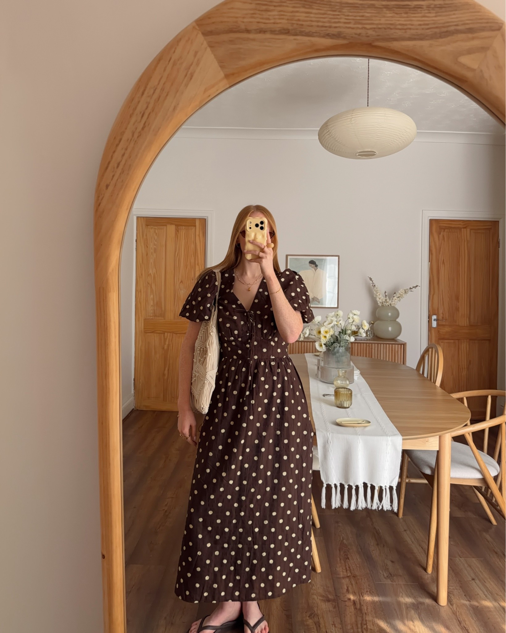 Polka Dot Dress, Brown Polka Dot, Summer Dress, Maxi Dress, Midi Dress

#LTKspring #LTKsummer #LTKuk