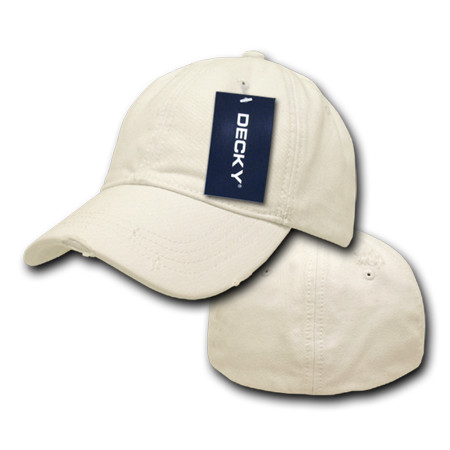 DECKY Fitted Vintage Washed Polo Hats Hat Caps Cap For Men Women Cream | Walmart (US)