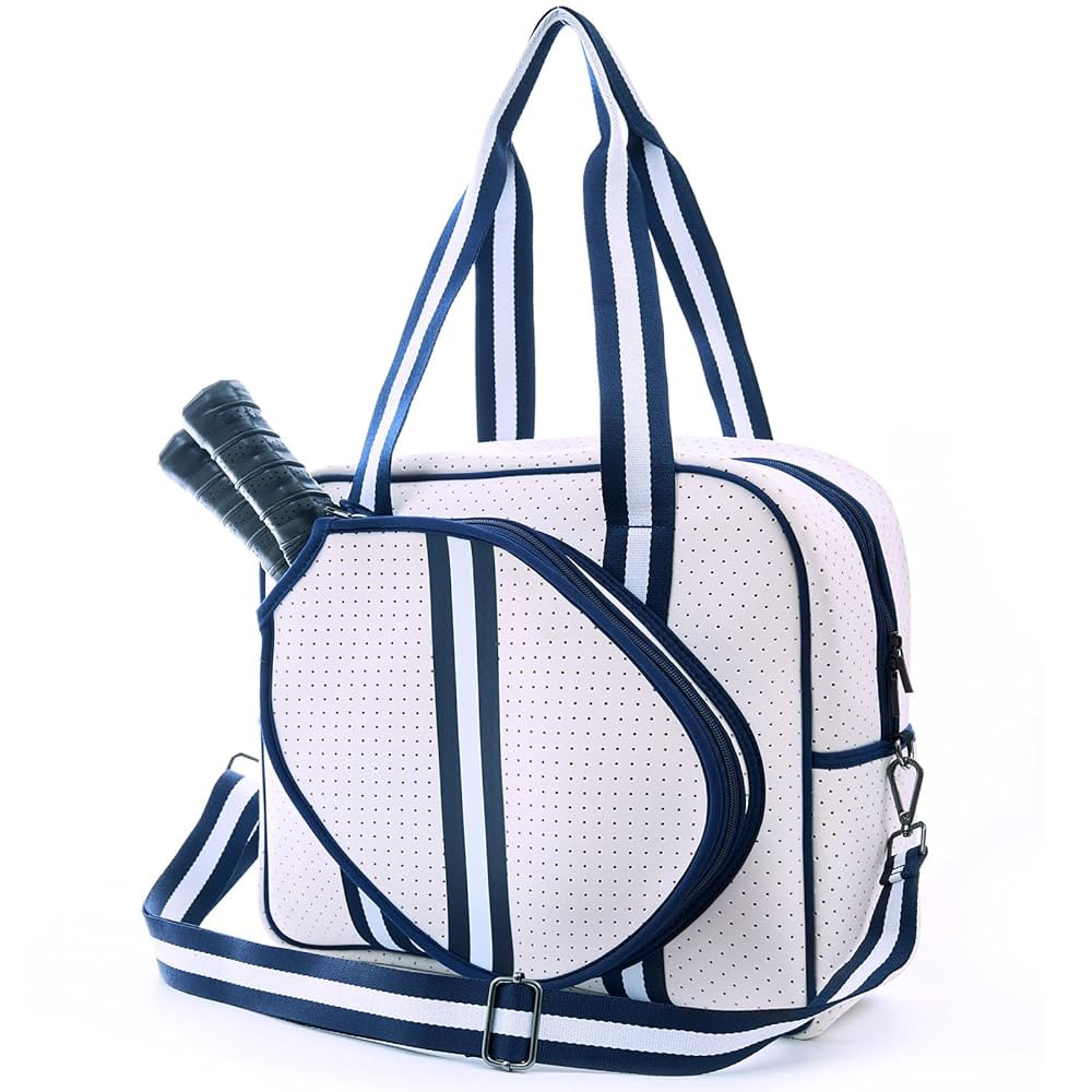 Cute Pickleball Bags for Women and Men,Pickle Ball Bag Tote for Women,Pickleball Sling Bag for Wo... | Amazon (US)