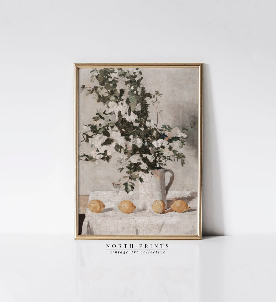 Spanish Kitchen Lemon Painting Bright Vintage Kitchen Decor - Etsy Canada | Etsy (CAD)