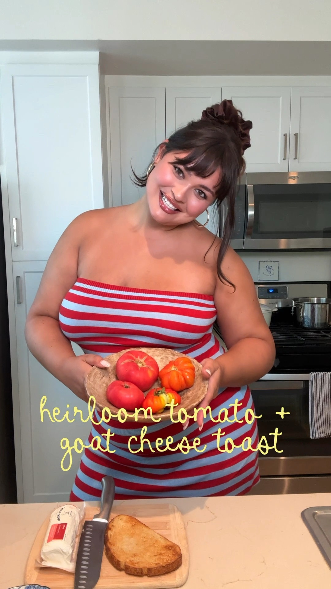 a fun midday snack recipe in the cutest set! i’m wearing the xxl couldve sized down! :) 

#LTKMidsize #LTKPlusSize #LTKFindsUnder100