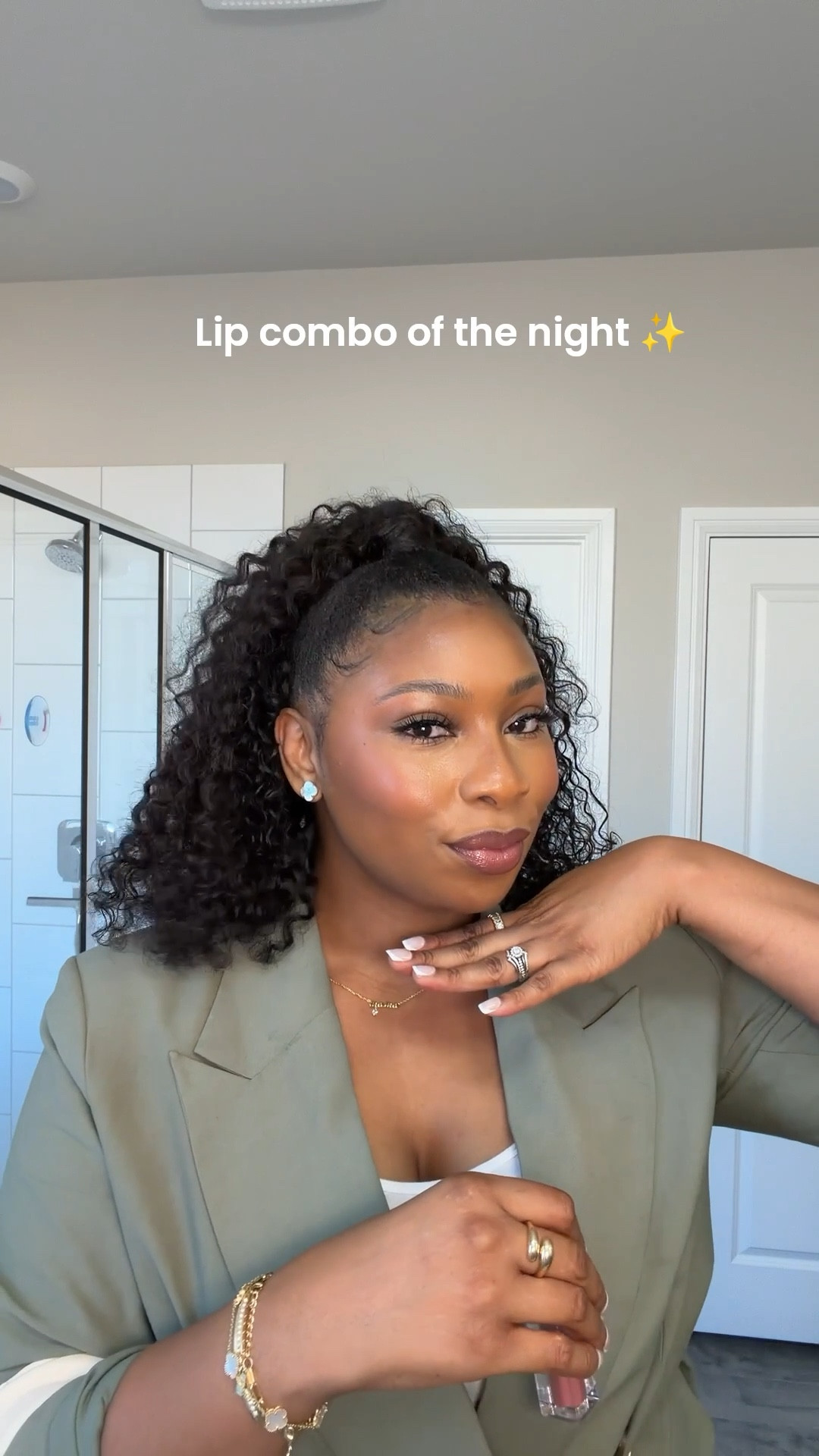 Lip combo of the night ✨
Liner and gloss are chefs kiss! 

#LTKValentine #LTKBeauty #LTKmomlife