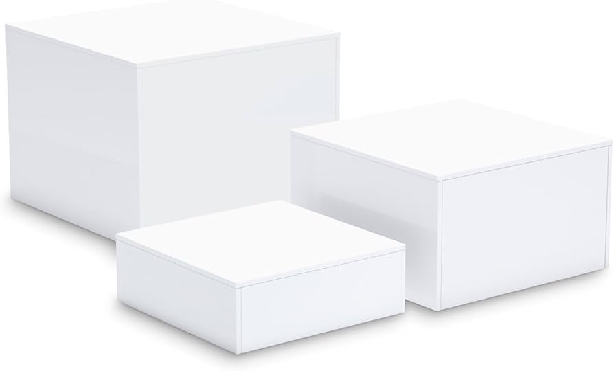 HIIMIEI Buffet Risers, Food Risers for Buffet Table, Display Stand Shelf for Catering Dessert Col... | Amazon (US)