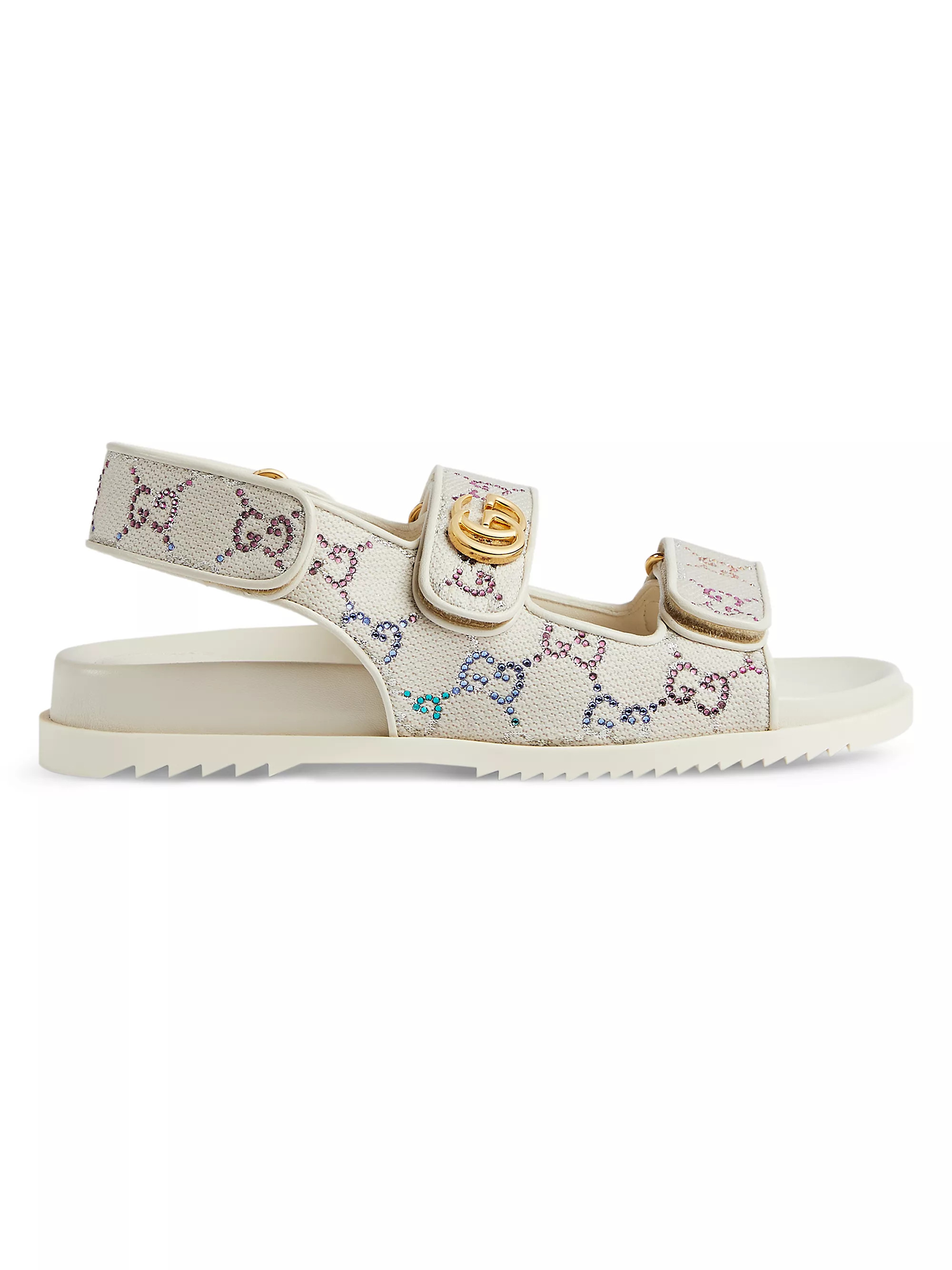 Moritz GG Monogram Canvas Athletic Sandals | Saks Fifth Avenue