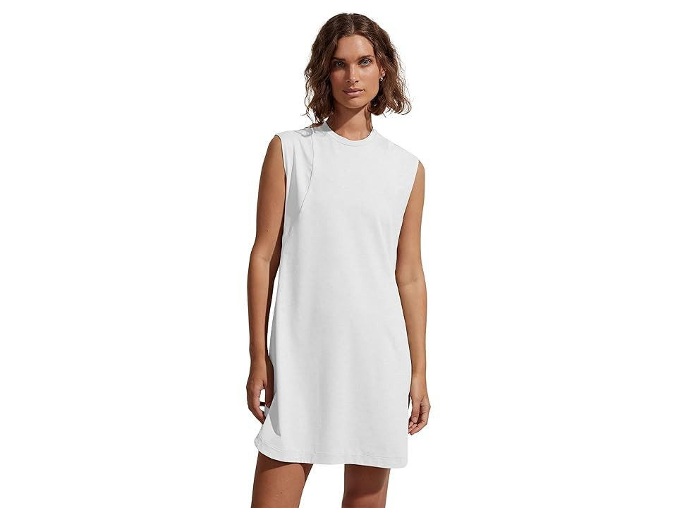 Varley Naples Dress Women's Dress White : LG, Elastane/Polyester | Zappos