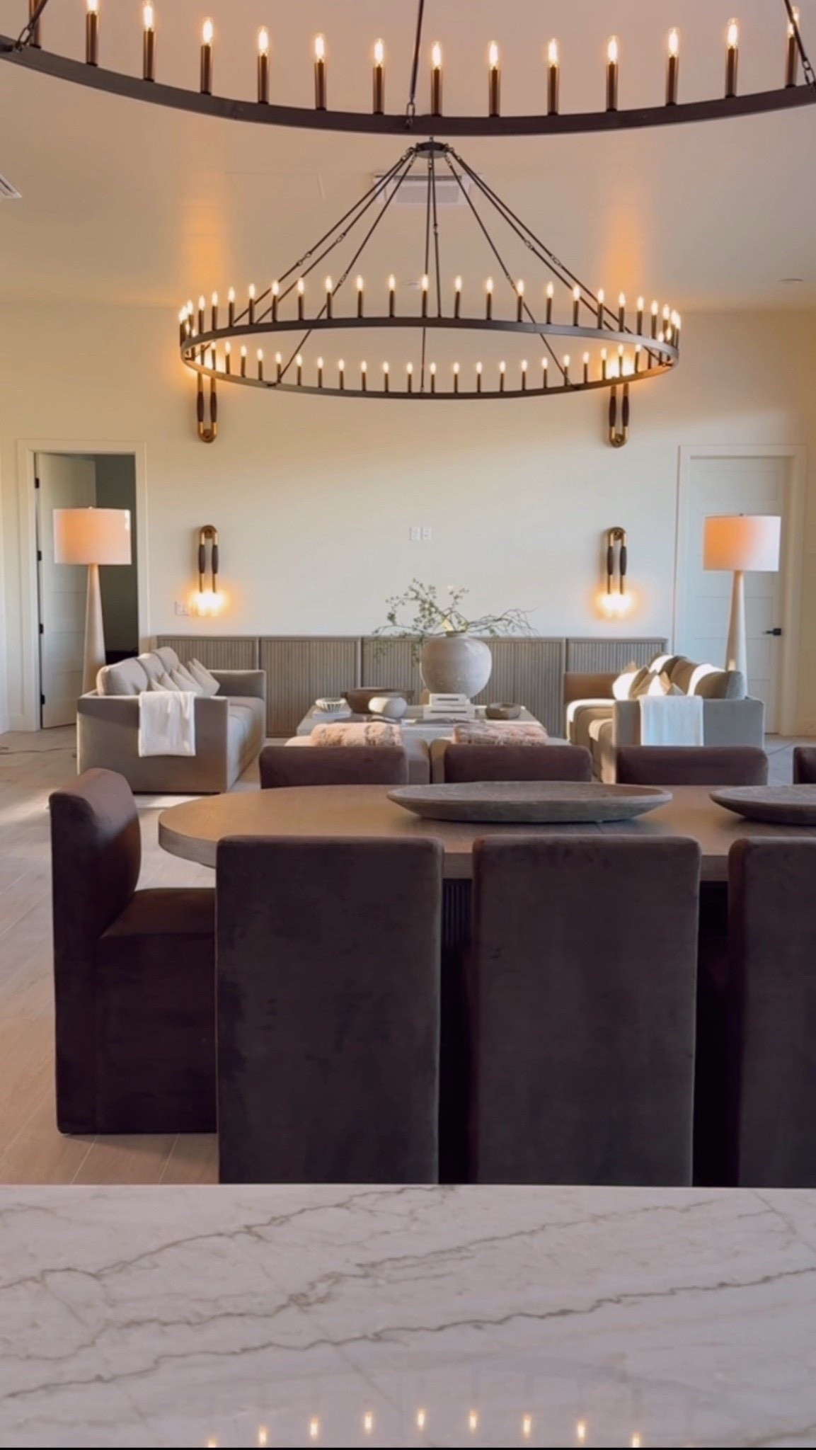 This space already feels like home with the soft lighting, cozy textures, and layered neutrals make it so warm and inviting. I’ve loved seeing how each detail comes together to create that calm, relaxed feel we were going for.😍❤️

#modernhome #neutraldecor #cozyspaces #warminteriors #earthyhome #minimalstyle



#LTKHome #LTKdayinmylife #LTKselfcare