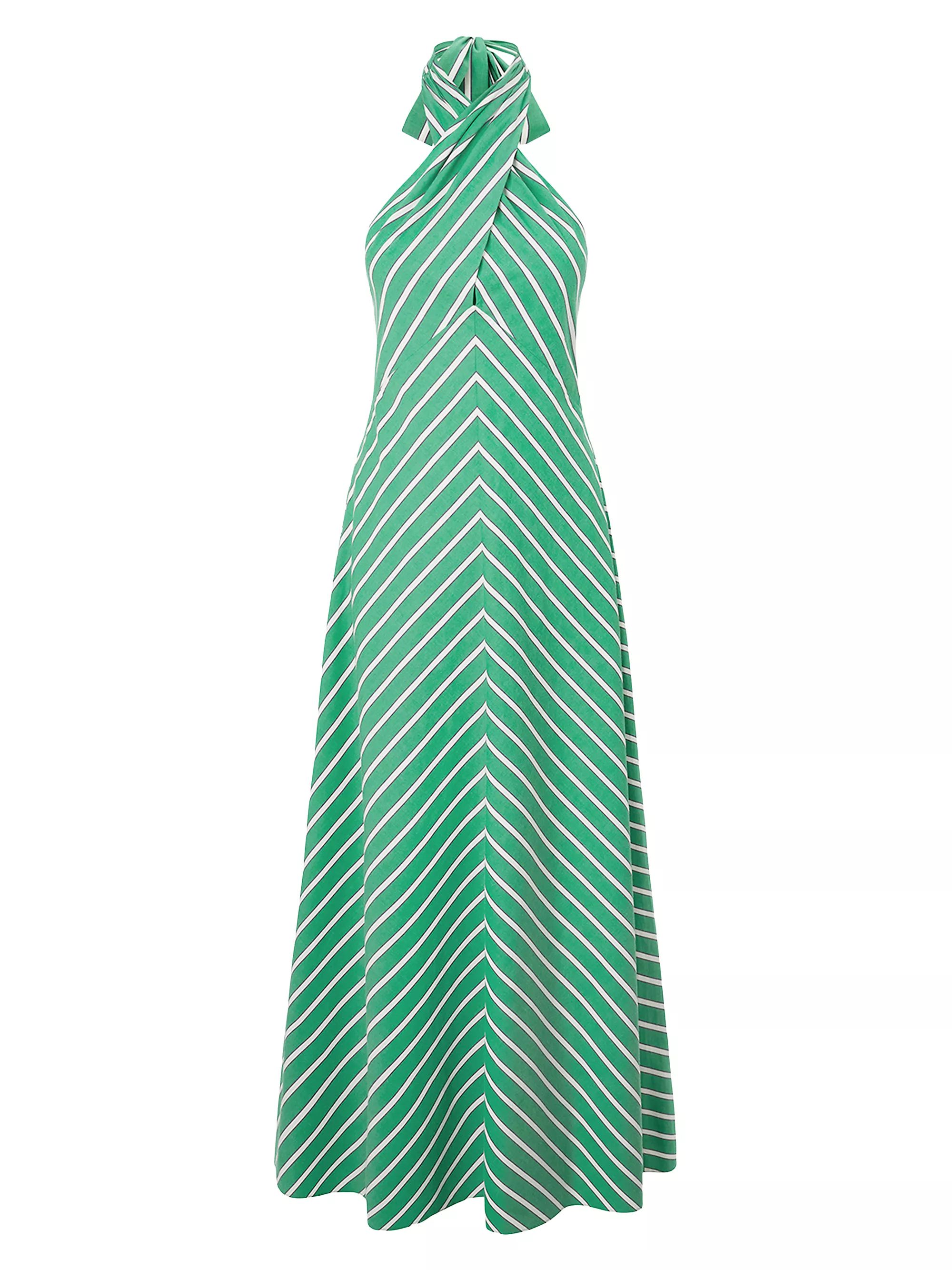Dawn Striped Halter Dress | Saks Fifth Avenue